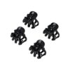 Haarspeld Haarklemmen 2,5cm – Spinmodel – Zwart – Set van 4