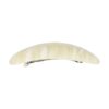 Haarspeld Patentspeld 9cm - Ovaal – Marmer Patroon – Creme