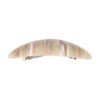 Haarspeld Patentspeld 9cm - Ovaal – Marmer Patroon – Beige