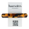 Haarspeld Patentspeld 9cm - Basic – Mat – Bruin