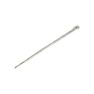 Styling Tool Haarpin 17cm - Druppel – Knot – Metaal – Zilver