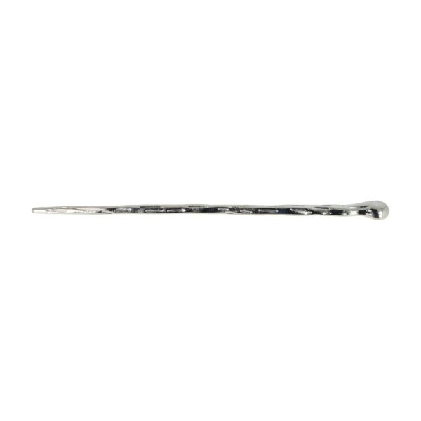 Styling Tool Haarpin 17cm - Druppel – Knot – Metaal – Zilver