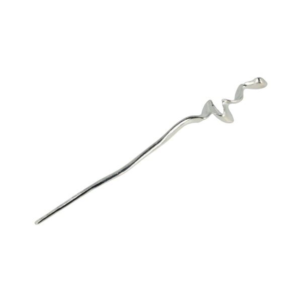Styling Tool Haarpin 17cm - Fantasie – Knot – Metaal – Zilver