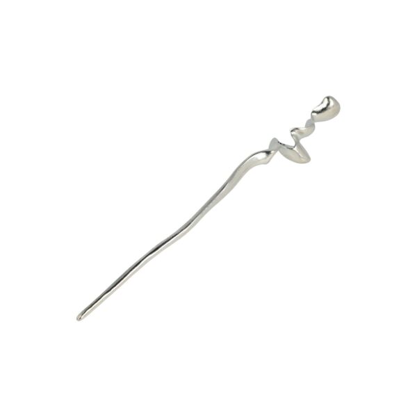 Styling Tool Haarpin 17cm - Fantasie – Knot – Metaal – Zilver