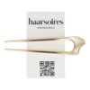 Styling Tool - Haarvork 11cm - Wave – Knot Haarpin – Metaal – Goud
