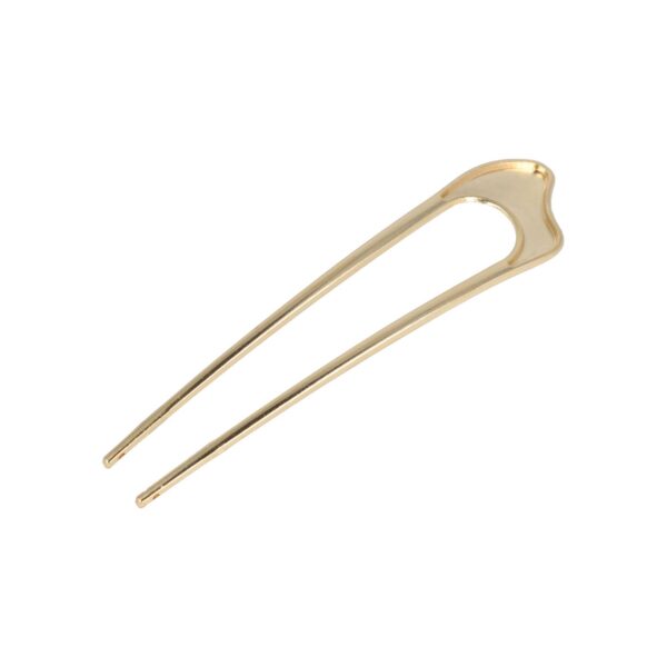Styling Tool - Haarvork 11cm - Wave – Knot Haarpin – Metaal – Goud