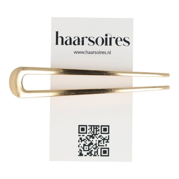 Styling Tool - Haarvork 10cm - Basic – Knot Haarpin – Metaal – Goud