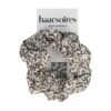 Haarelastiek Scrunchie – Bloemen Bloesem Patroon – Creme