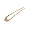 Styling Tool - Haarvork 10cm - Ovaal – Knot Haarpin – Metaal – Goud