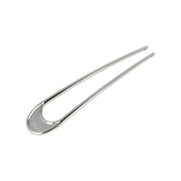 Styling Tool - Haarvork 10cm - Ovaal – Knot Haarpin – Metaal – Zilver