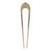 Styling Tool - Haarvork 10cm - Ovaal – Knot Haarpin – Metaal – Goud