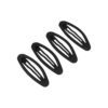 Haarspeld Klikklak 6cm - Ovaal - Matte Kleur - Zwart - Set van 4