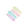 Haarspeld Klikklak 6cm - Epoxy - Matte Kleur Pastel - Set van 4