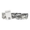 Haarband Twist 5cm – Paisleyprint – Wit
