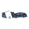 Haarband Twist 5cm – Paisleyprint – Blauw