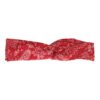 Haarband Twist 5cm – Paisleyprint – Rood