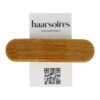 Haarspeld Patentspeld 10cm - Houtlook - Glans - Lichtbruin