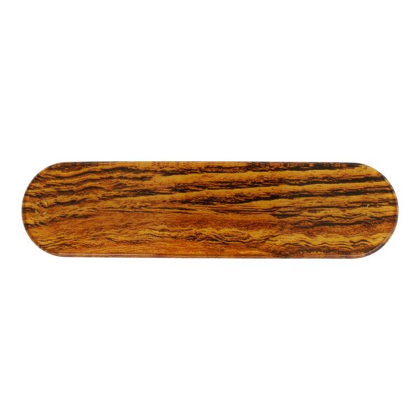 Haarspeld Patentspeld 10cm - Houtlook - Glans - Bruin