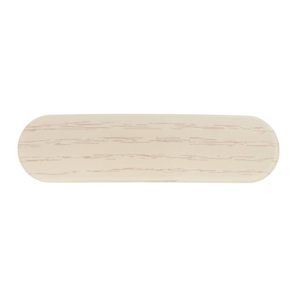 Haarspeld Patentspeld 10cm - Houtlook - Glans - Creme