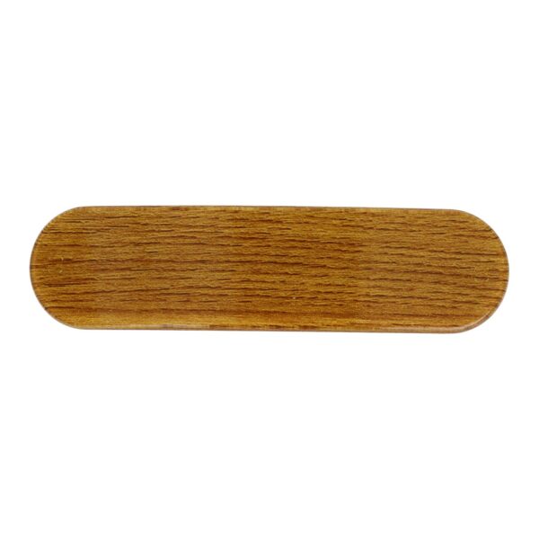 Haarspeld Patentspeld 10cm - Houtlook - Glans - Lichtbruin