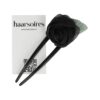 Haarvork roos_2 Styling Tool Haarvork 11cm – Roos Bloem – Knot Haarpin – Zwart