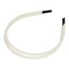 Haarband Diadeem – Dubbele Parel Kralen – Wit
