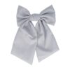 Haarspeld Duckklem 15cm – Strik – Effen Stof – Grijs