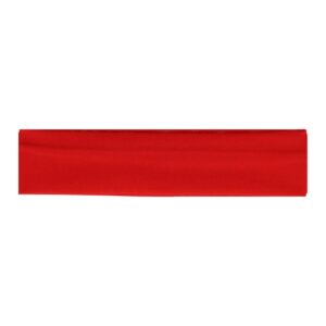 Haarband Stof 4cm - Basic - Rood