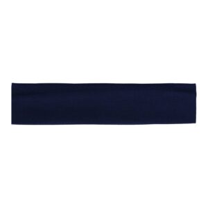 Haarband Stof 4cm - Basic - Donkerblauw