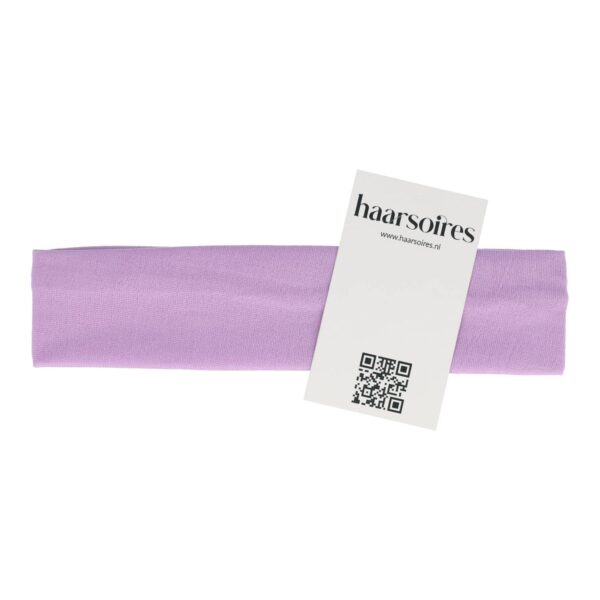 haarband stof 4cm_8 Haarband Stof 4cm - Basic - Lila Paars