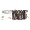Styling Tool - Haardotspelden 4,5cm – Metalen Haarpinnen – Bruin – Set van 50