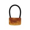 haarelastiek cuff mat bruin_1 Haarelastiek – Cuff 4cm – Recht – Matte Kleur – Bruin