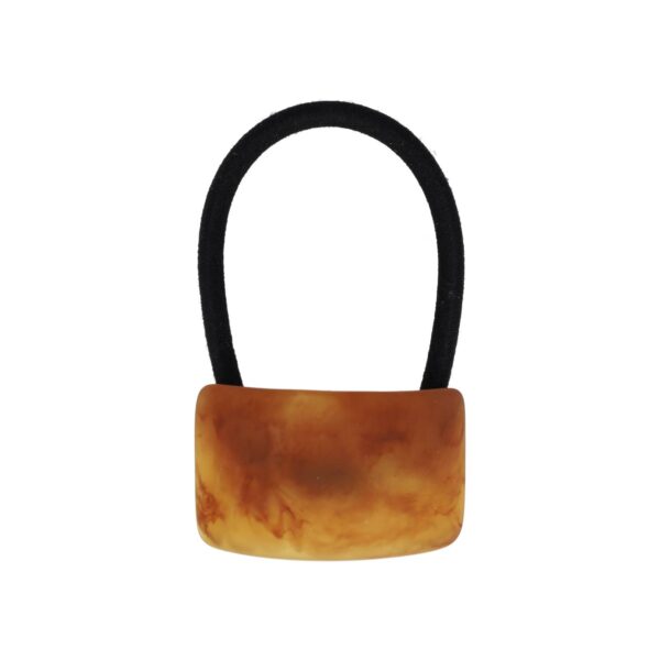 haarelastiek cuff mat bruin_1 Haarelastiek – Cuff 4cm – Recht – Matte Kleur – Bruin