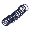Haarelastiekjes Mini 2cm - Dun - Zonder Metaal - Blauw - Set van 24