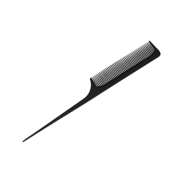 Styling Tool Haarkam 25cm - Puntkam - Kunststof - Zwart