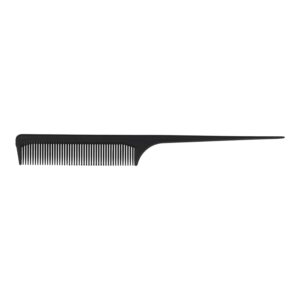 Styling Tool Haarkam 25cm - Puntkam - Kunststof - Zwart