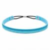 hb-glitter-blauw Haarband Glitter - Strass Steentjes - Dubbel - Blauw