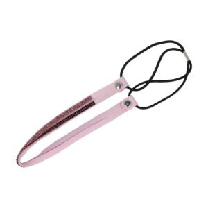 Haarband Glitter - Strass Steentjes - Dubbel - Lila Paars