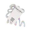 Haarklemmen xl parelmoer_16 Haarspeld Haarklemmen 11cm – XL Bloem Krul Vorm – Grijs – Set van 2