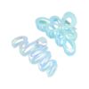 Haarklemmen xl parelmoer_9 Haarspeld Haarklemmen 11cm – XL Bloem Krul Vorm – Blauw – Set van 2