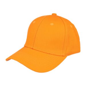 cap basic_1 Cap Pet - Verstelbaar - Basic - Oranje