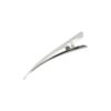 duckklem basic zilver 7cm_5 Haarspeld Duckklem 7cm – Basic – Glad – Metaal – Zilver – Set van 4