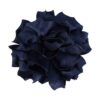 duckklem bloem 11cm donkerblauw_1 Haarspeld Duckklem 11cm - Bloem - Stof - Broche - Donkerblauw