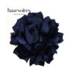duckklem bloem 11cm donkerblauw_3 Haarspeld Duckklem 11cm - Bloem - Stof - Broche - Donkerblauw