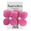 duckklem bloem dubbel_19 Haarspeld Duckklem 7cm – Dubbele Bloem – Parel – Fuchsia Roze