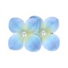 duckklem bloem dubbel_9 Haarspeld Duckklem 7cm – Dubbele Bloem – Parel – Blauw