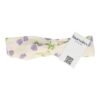 haarband twist creme bloemen_4 Haarband Twist 5cm – Tulp Bloemen Print – Paars Creme