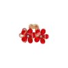haarklem bloemen 4cm glitter_2 Haarspeld Haarklem 4cm – Glitter Bloemen – Rood