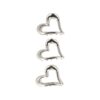 Haarspeld Haarklemmen 4cm – Hartjes – Goud – Set van 3