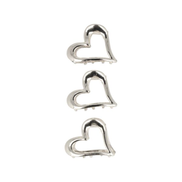Haarspeld Haarklemmen 4cm – Hartjes – Goud – Set van 3